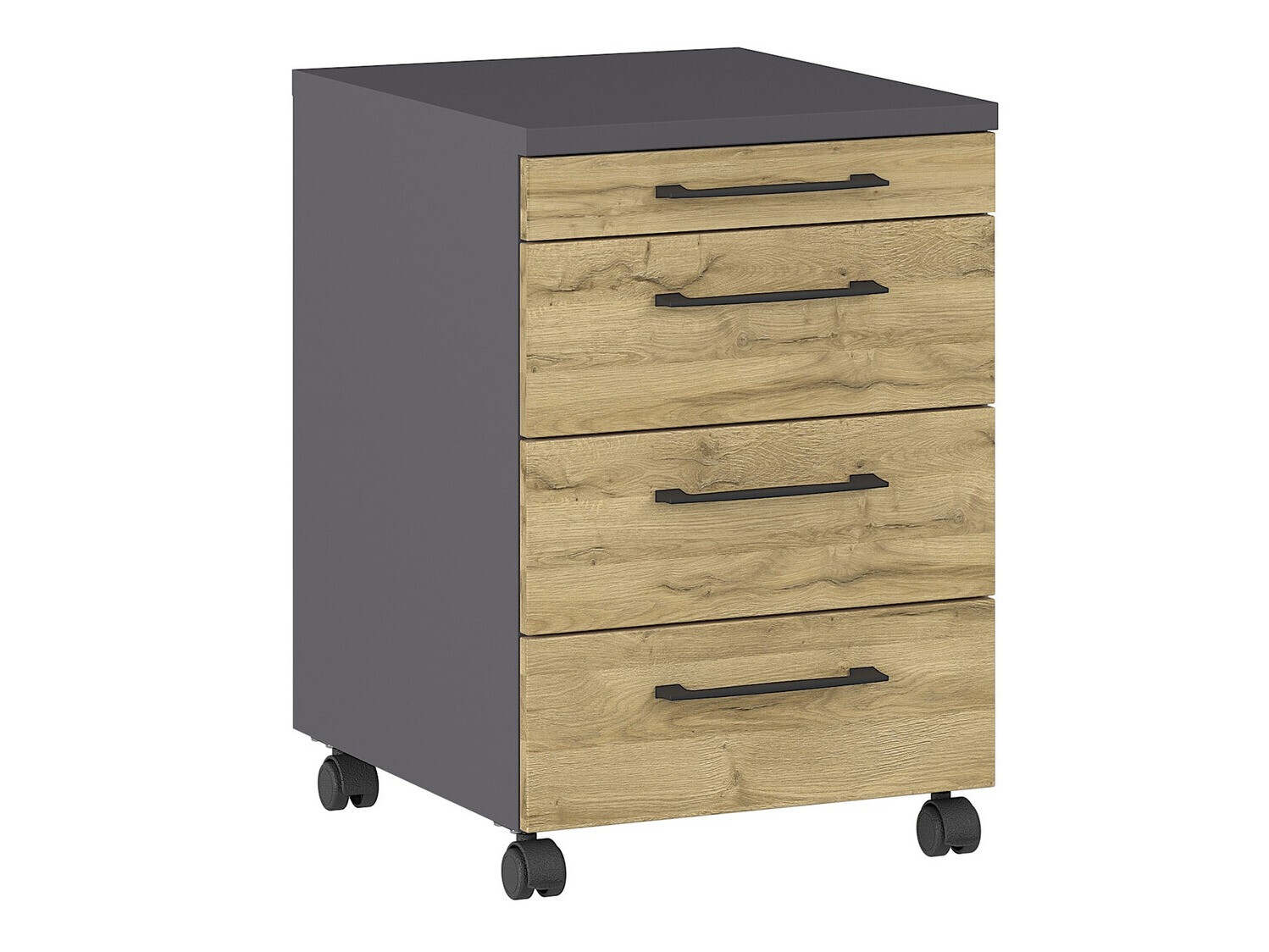 Archivador Lartesi 105 (Grafito + Roble nieto)