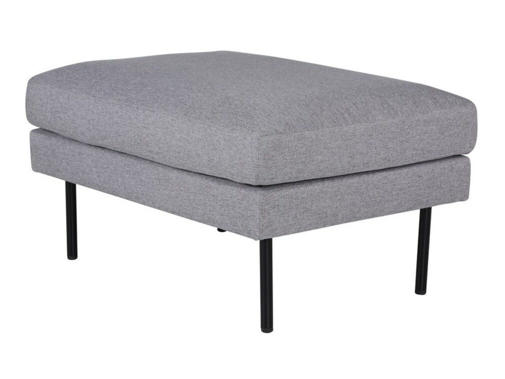 Banco tapizado Fercame 104 (Gris + Negro)