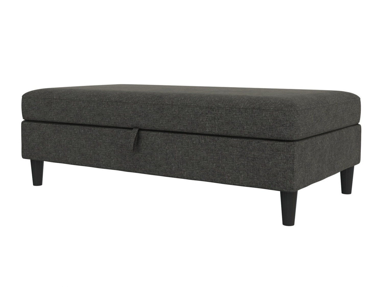 Banco tapizado Tulsa 537 (Gris)