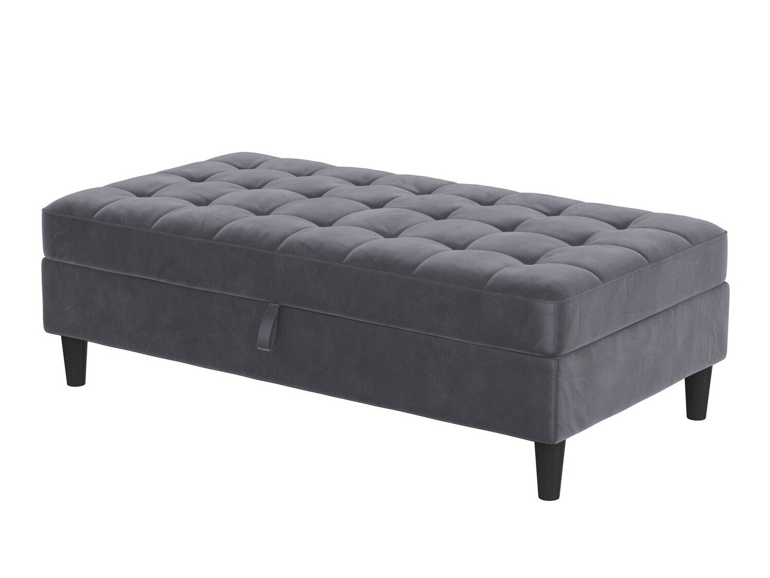 Banco tapizado Tulsa 544 (Gris)
