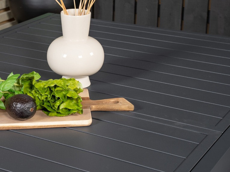 Conjunto de mesa y sillas Dallas 3783 (Gris + Negro)