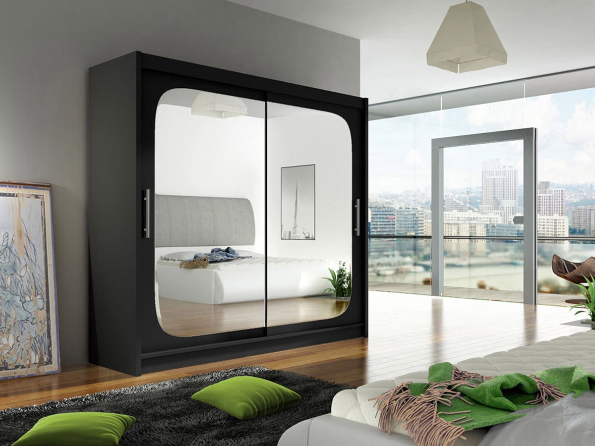 Armario Closico Pallor VIII (Negro)