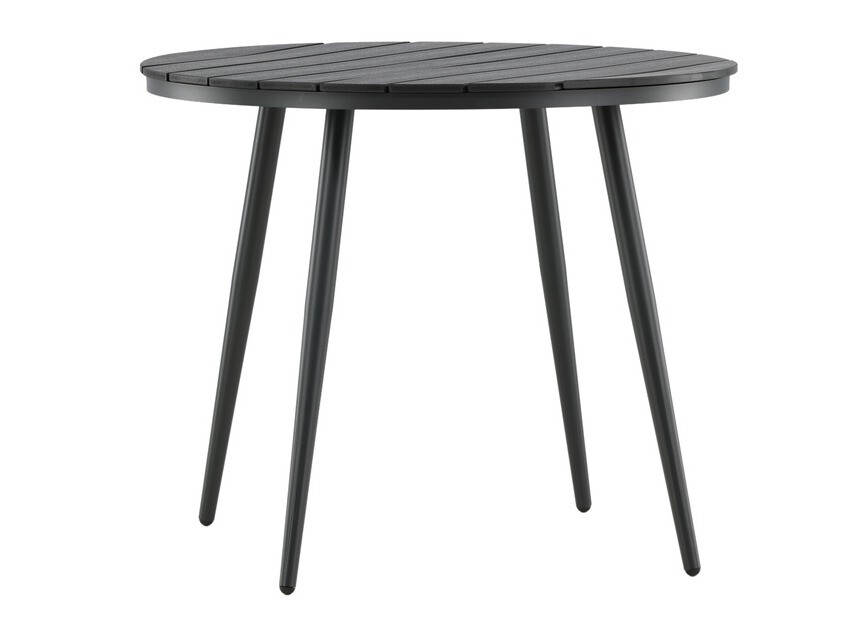 Conjunto de mesa y sillas Dallas 3782 (Negro)