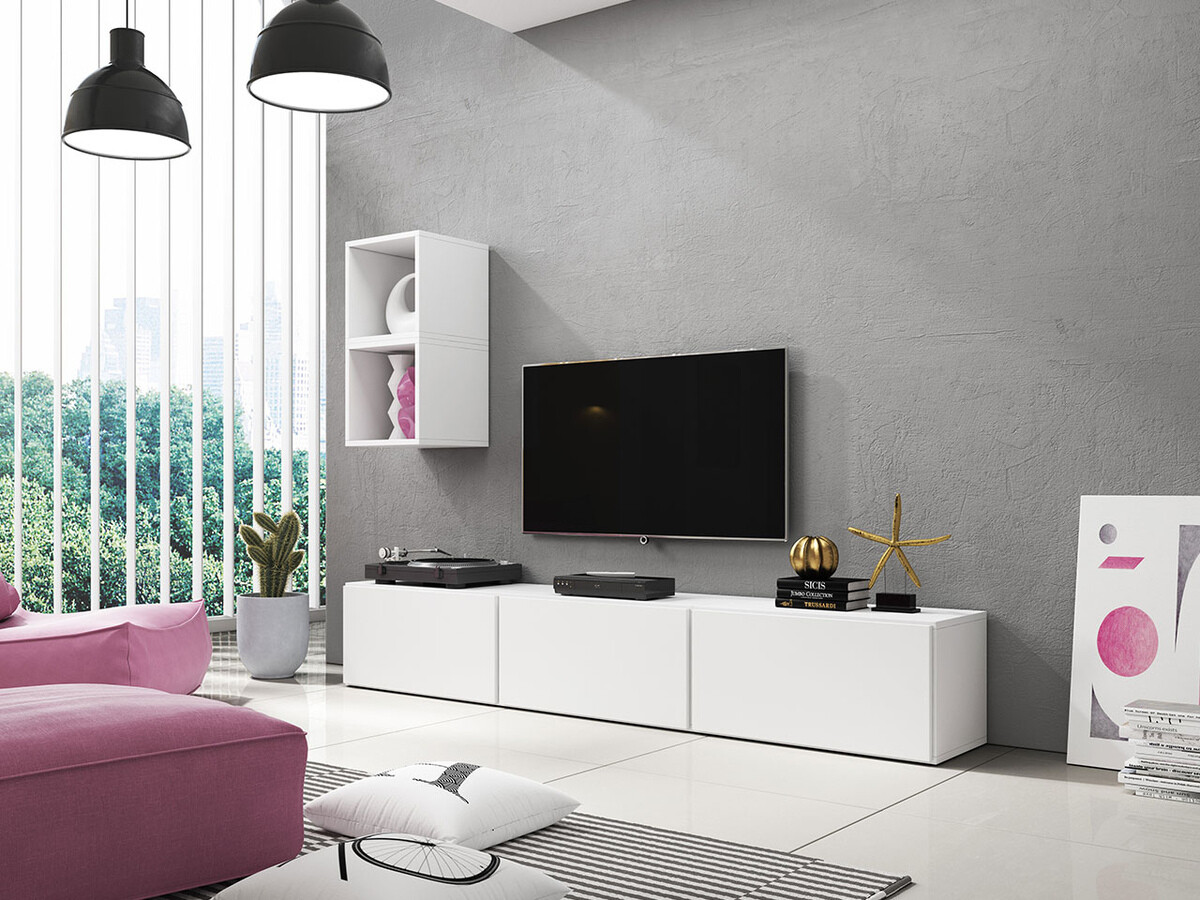 Conjunto de salón Corbele 112 (Blanco)