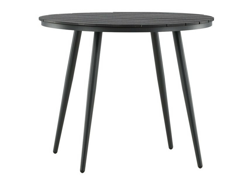 Conjunto de mesa y sillas Dallas 3784 (Negro)