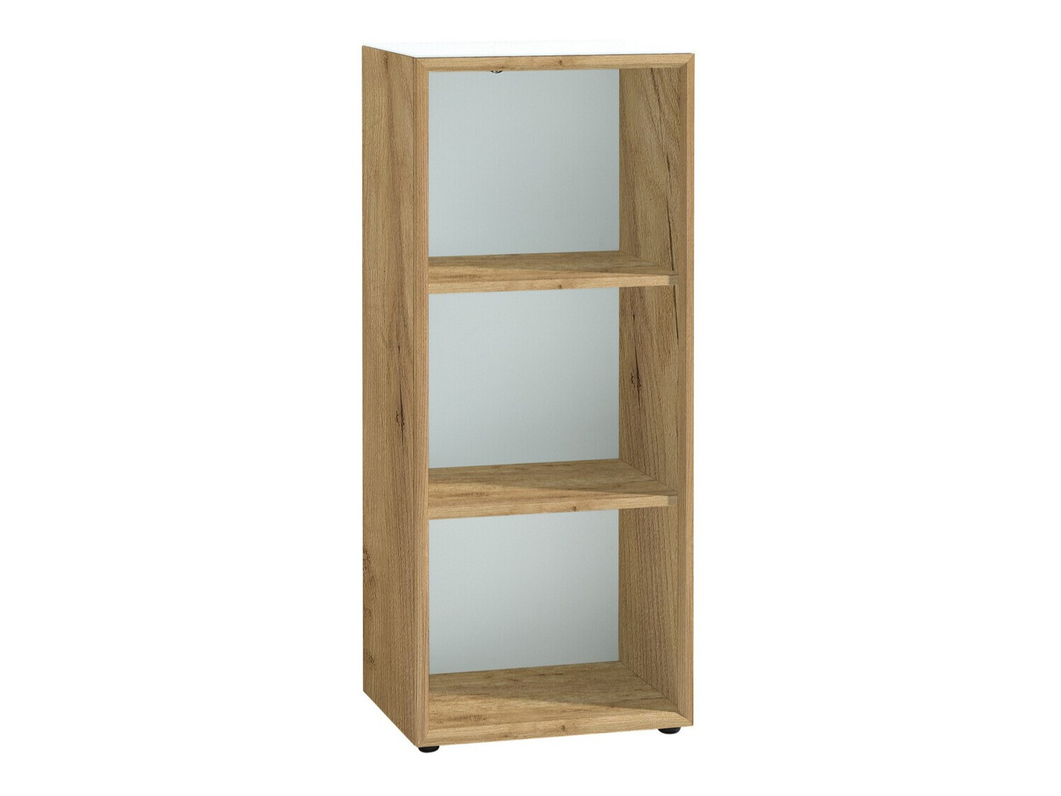 Estantería Catcamu 103 (Blanco + Navarra roble)