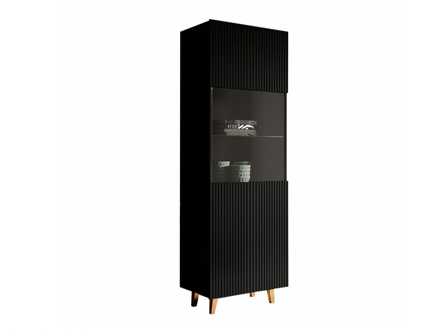 Estantería Dicto (Negro + Dorado)