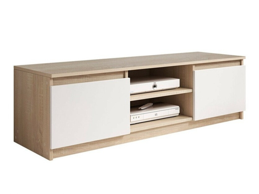 Mueble TV Sarasota 139 (Roble Sonoma + Blanco)