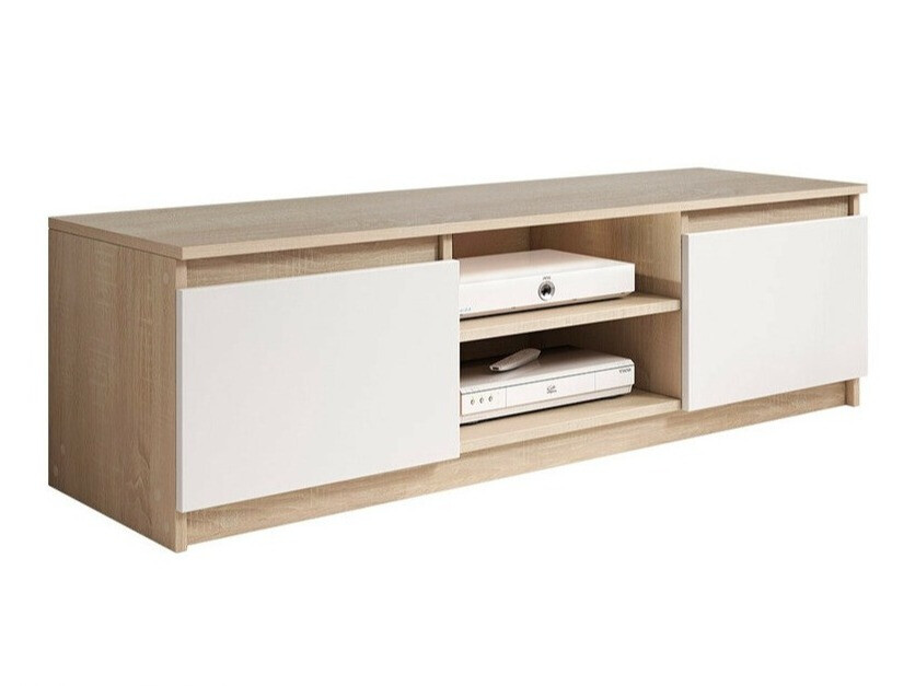 Mueble TV Sarasota 139 (Roble Sonoma + Blanco)