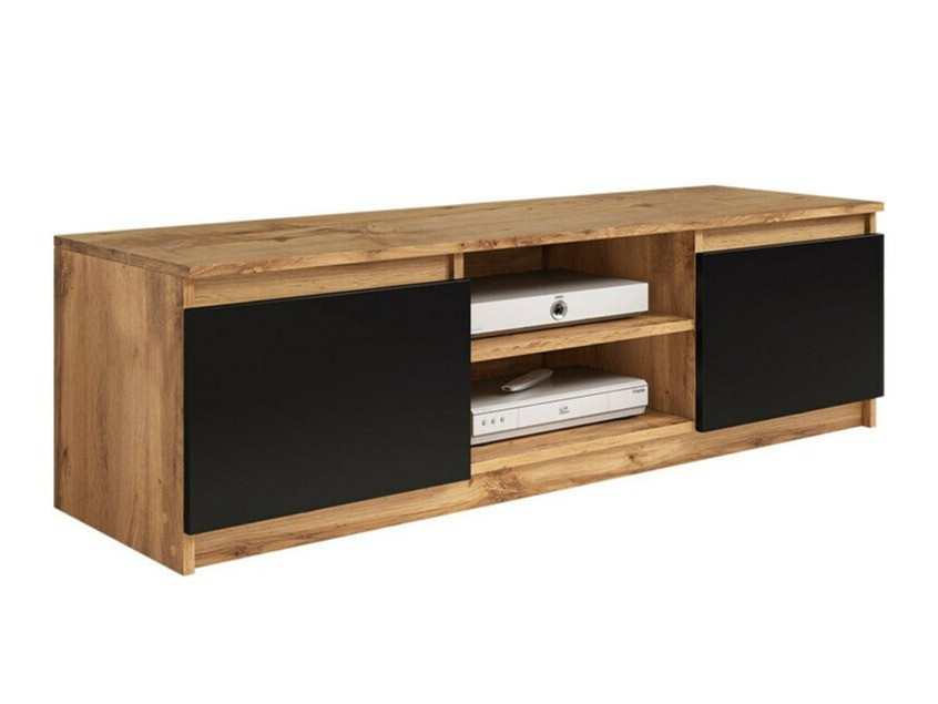 Mueble TV Sarasota 139 (Roble wotan + Grafito)