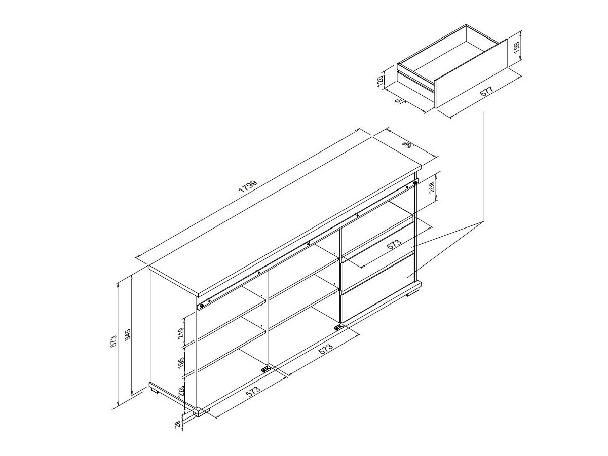 Cómoda Findlay D101