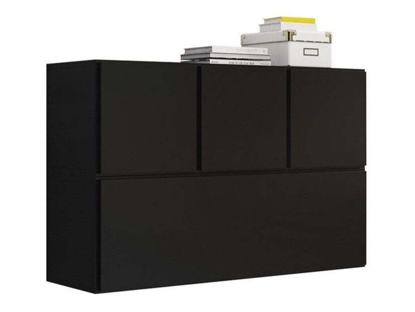 Conjunto de armarios Corbele 118 (Negro)