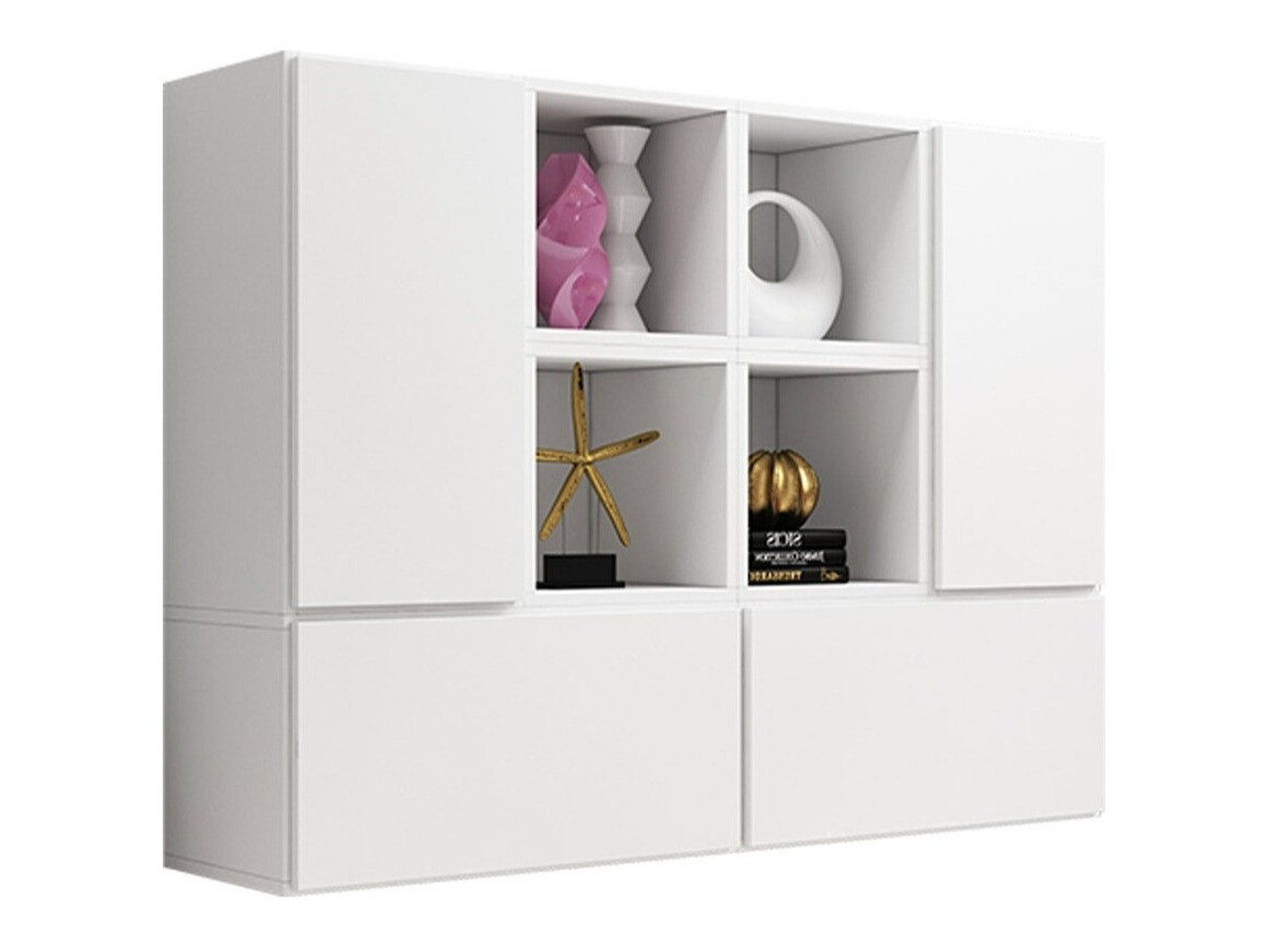 Conjunto de armarios Corbele 124 (Blanco)