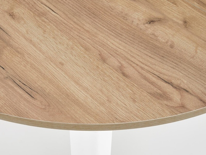 Mesa Houston 961 (Craft roble + Blanco)