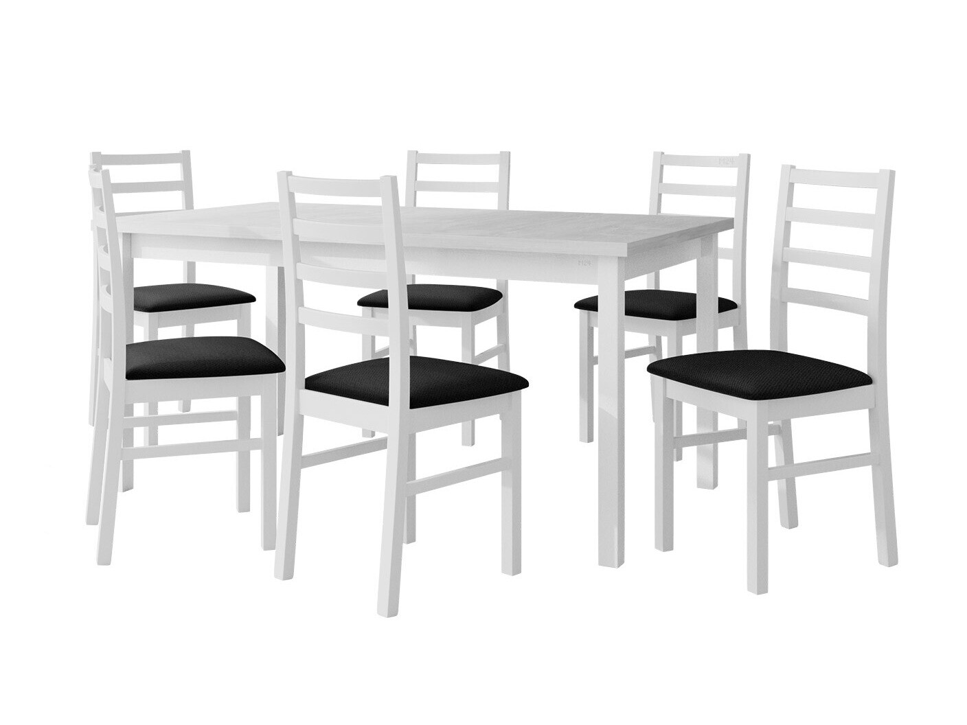 Conjunto de comedor Victorville 261 (Blanco)