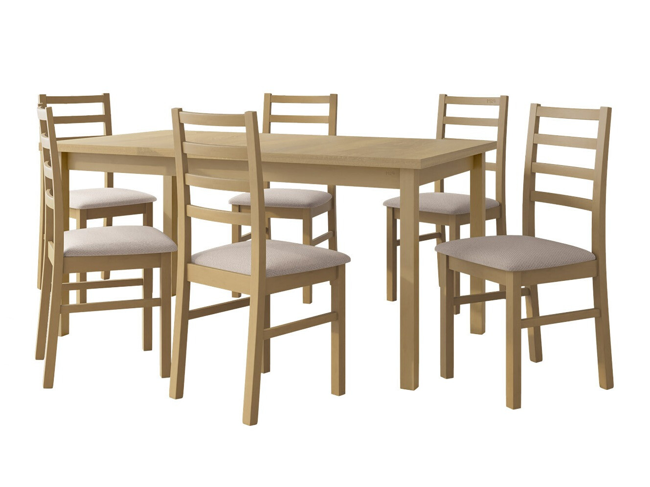 Conjunto de comedor Victorville 261 (Roble Sonoma)