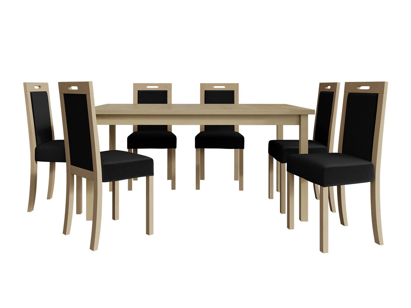 Conjunto de comedor Victorville 262 (Roble Sonoma)