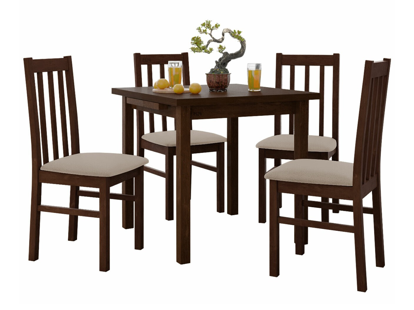 Conjunto de comedor Victorville 263 (Nuez)
