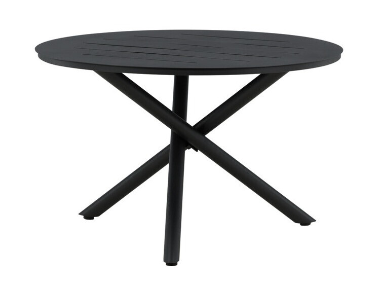 Conjunto de mesa y sillas Dallas 3728 (Gris + Negro)