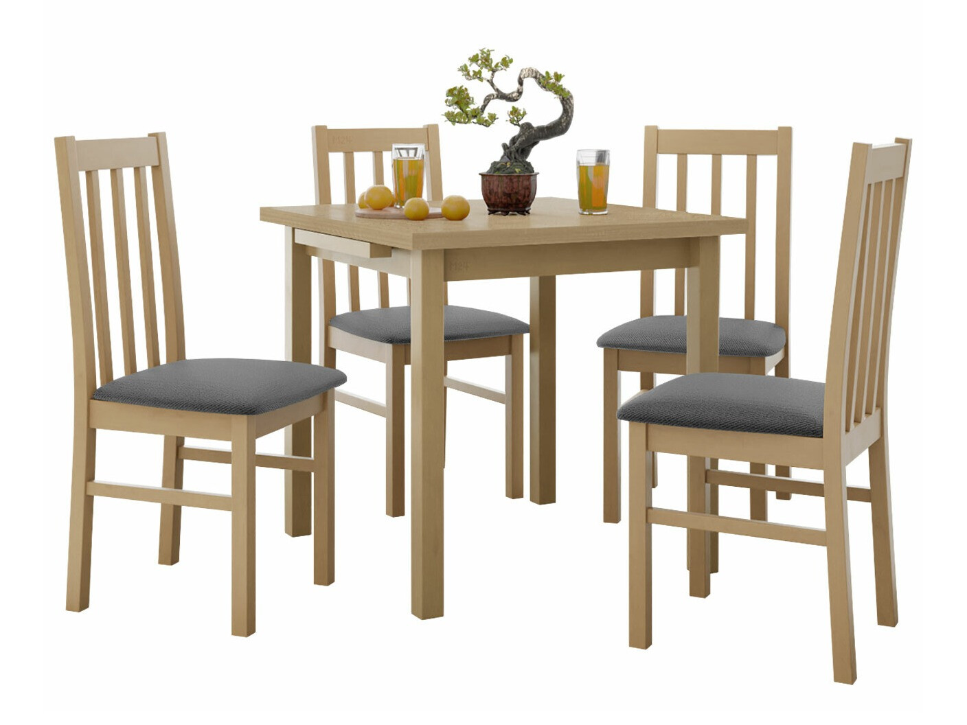 Conjunto de mesas y sillas para comedor Victorville 263 (Roble Sonoma)