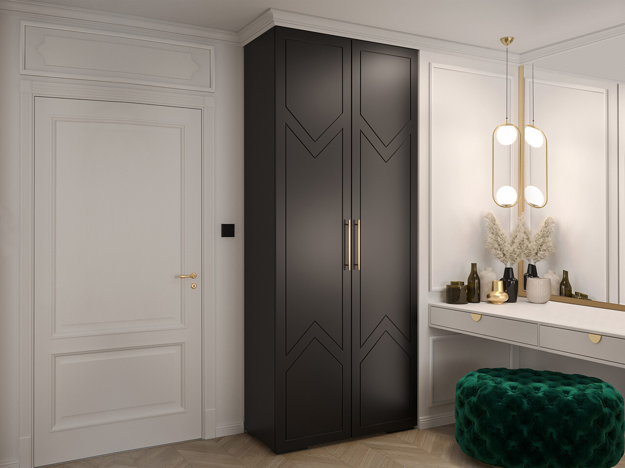 Armario Hartford 411 (Negro)