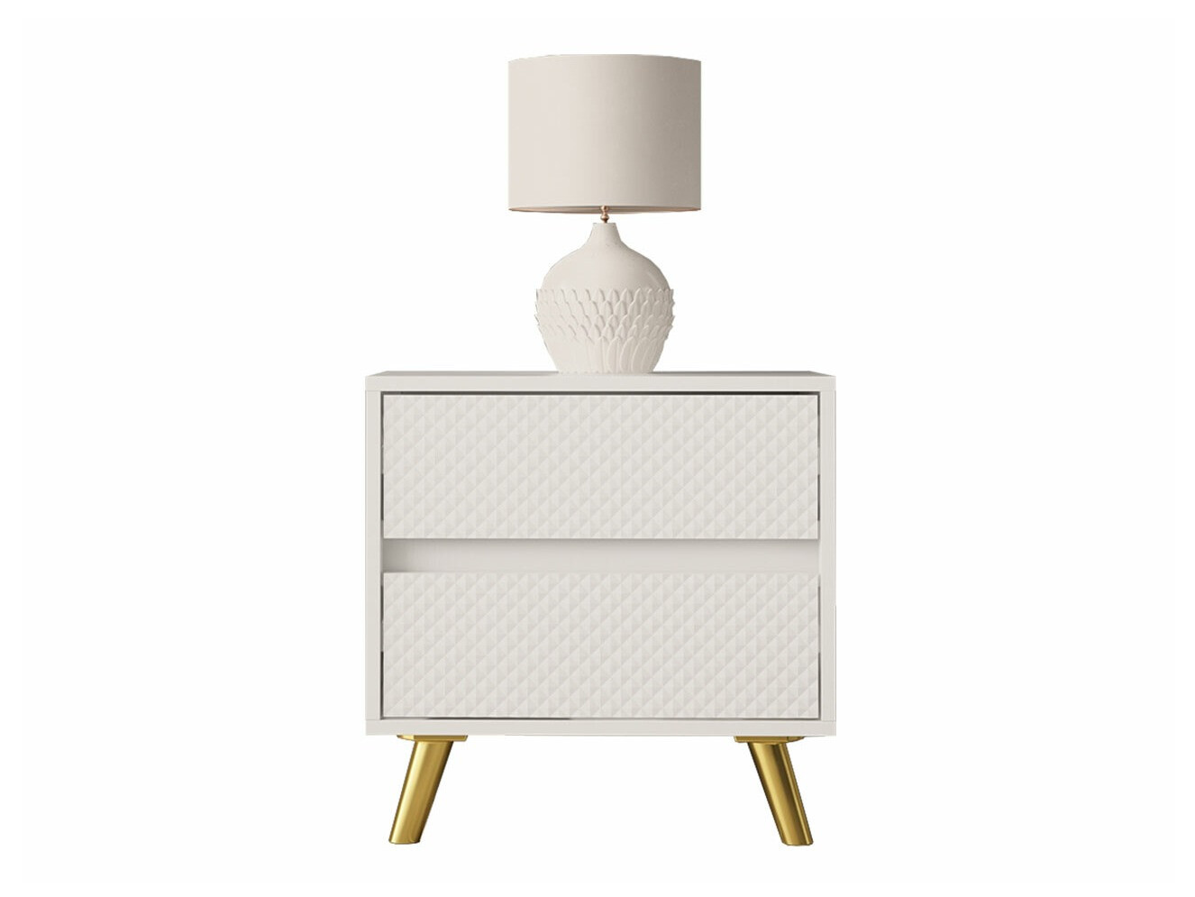 Mesilla de noche Merced 131 (Blanco)