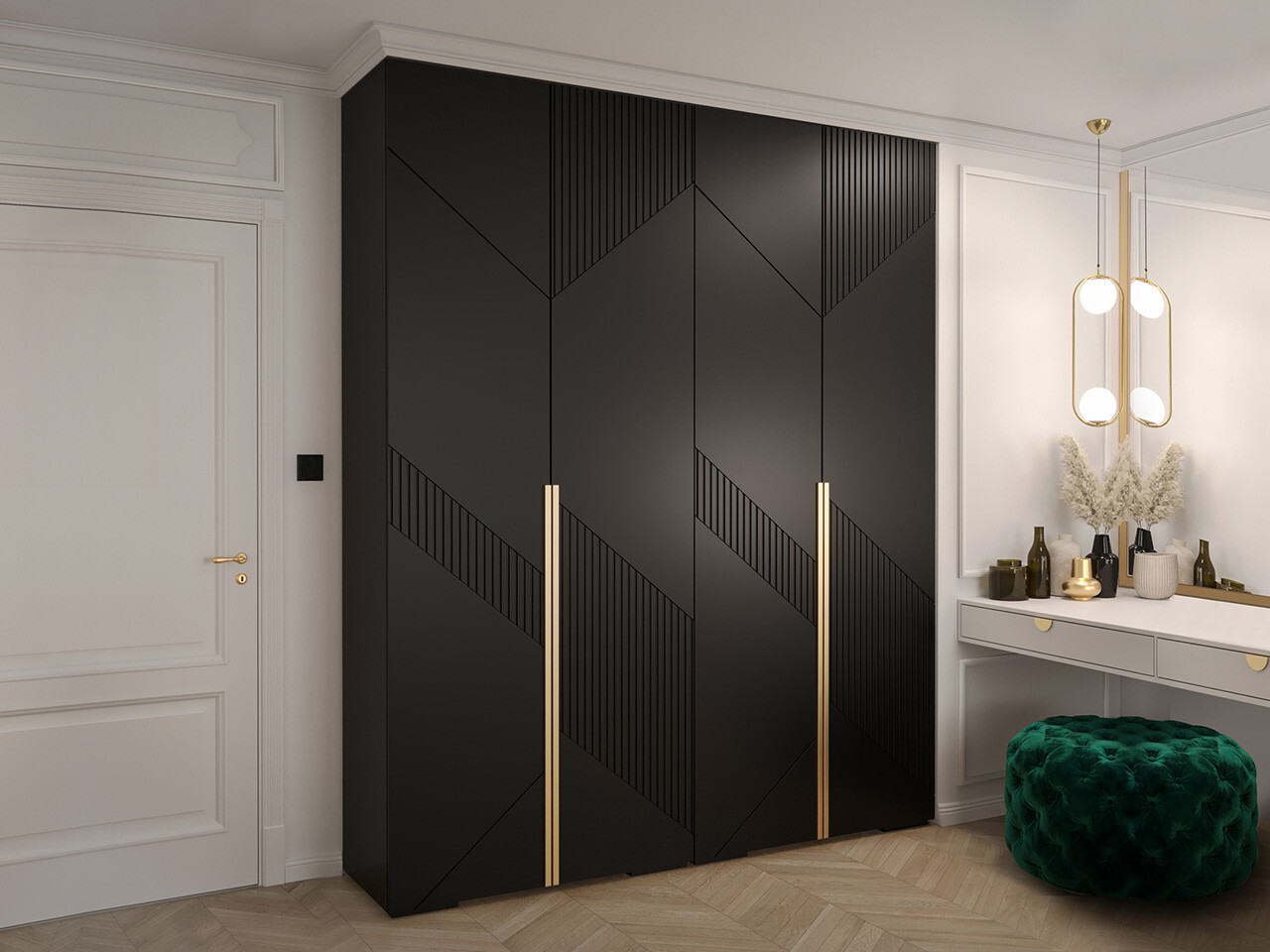 Armario Hartford 420 (Negro)