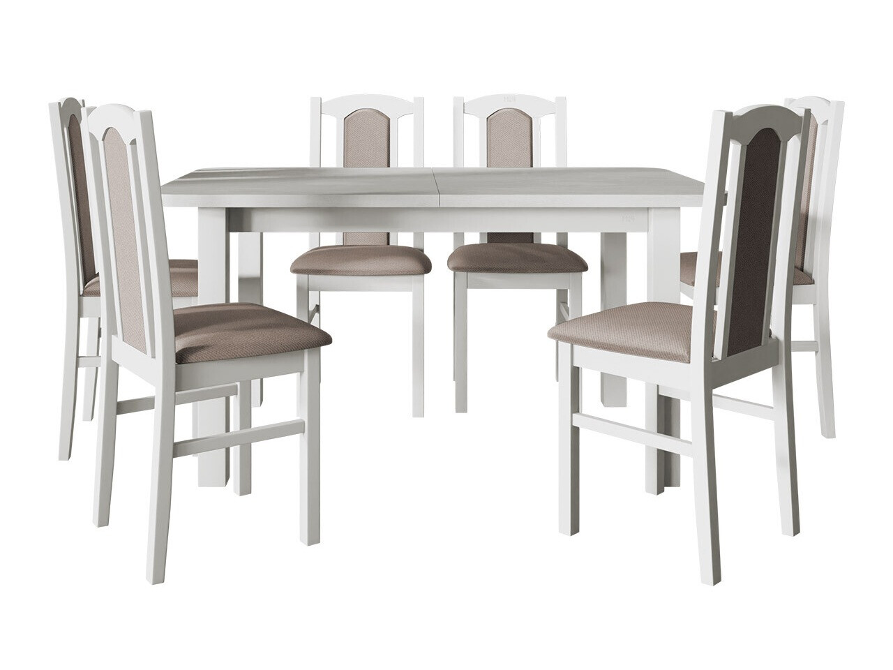 Conjunto de mesas y sillas para comedor Victorville 273 (Paros 2)