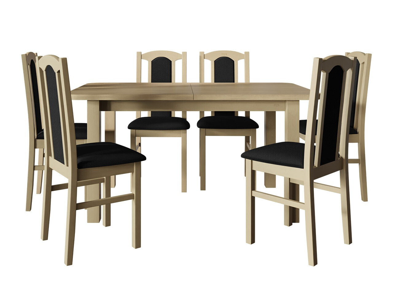 Conjunto de mesas y sillas para comedor Victorville 273 (Roble Sonoma)