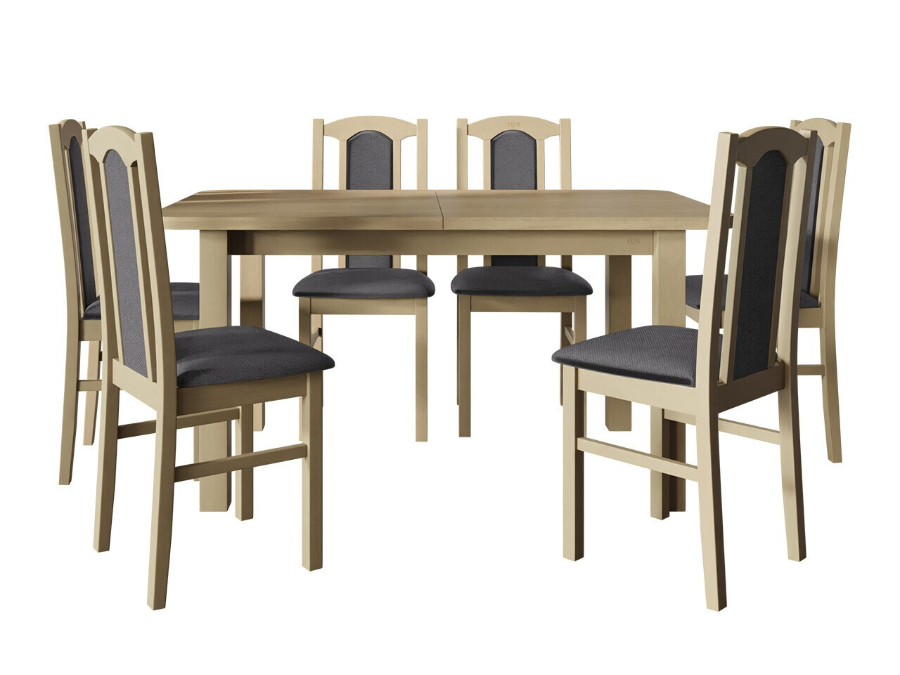 Conjunto de mesas y sillas para comedor Victorville 273 (Roble Sonoma)