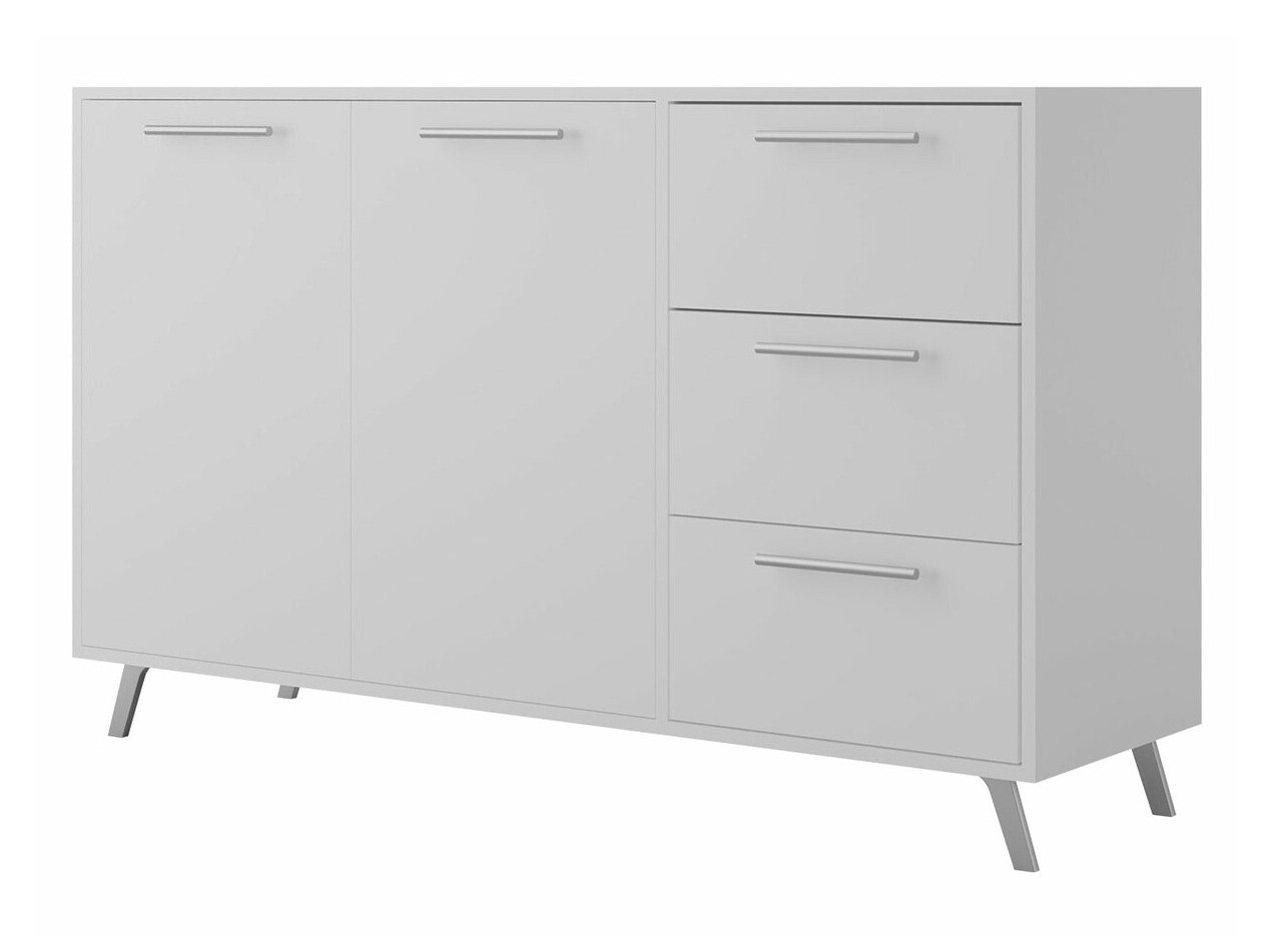 Cómoda Dortivu 118 (Blanco + Plata)