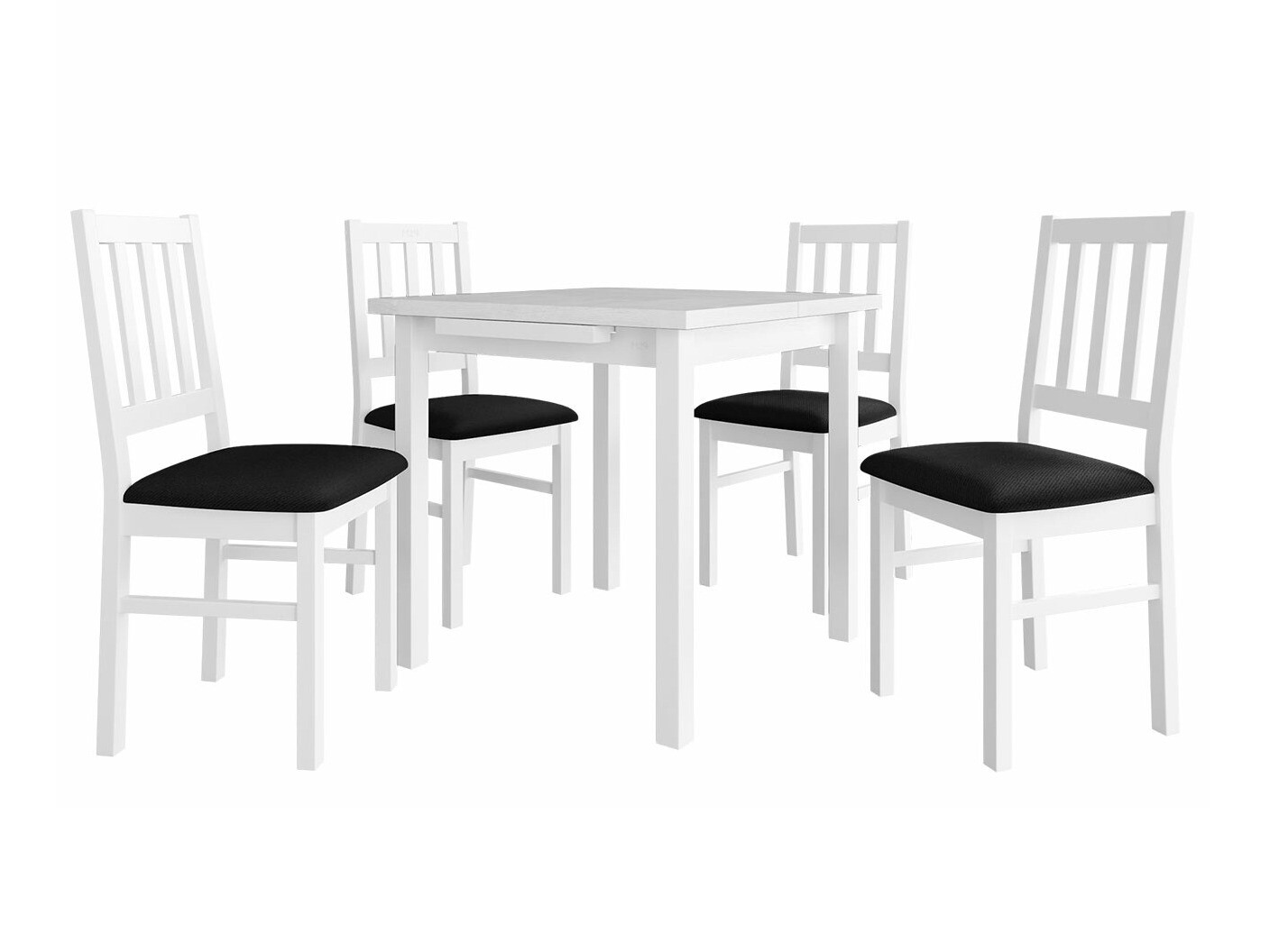 Conjunto de mesas y sillas para comedor Victorville 275 (Blanco)