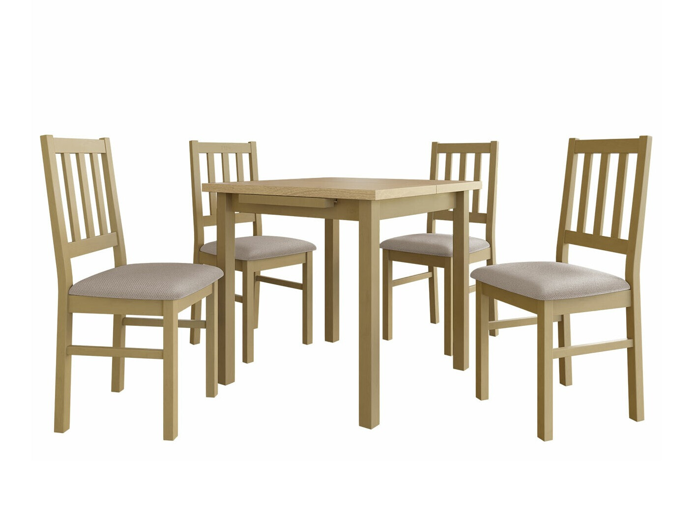 Conjunto de mesas y sillas para comedor Victorville 275 (Roble Sonoma)