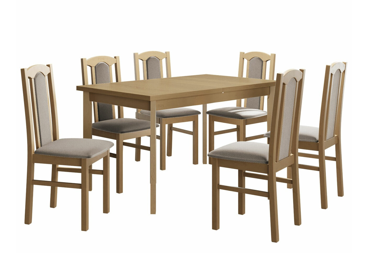 Conjunto de comedor Victorville 277 (Roble Sonoma)