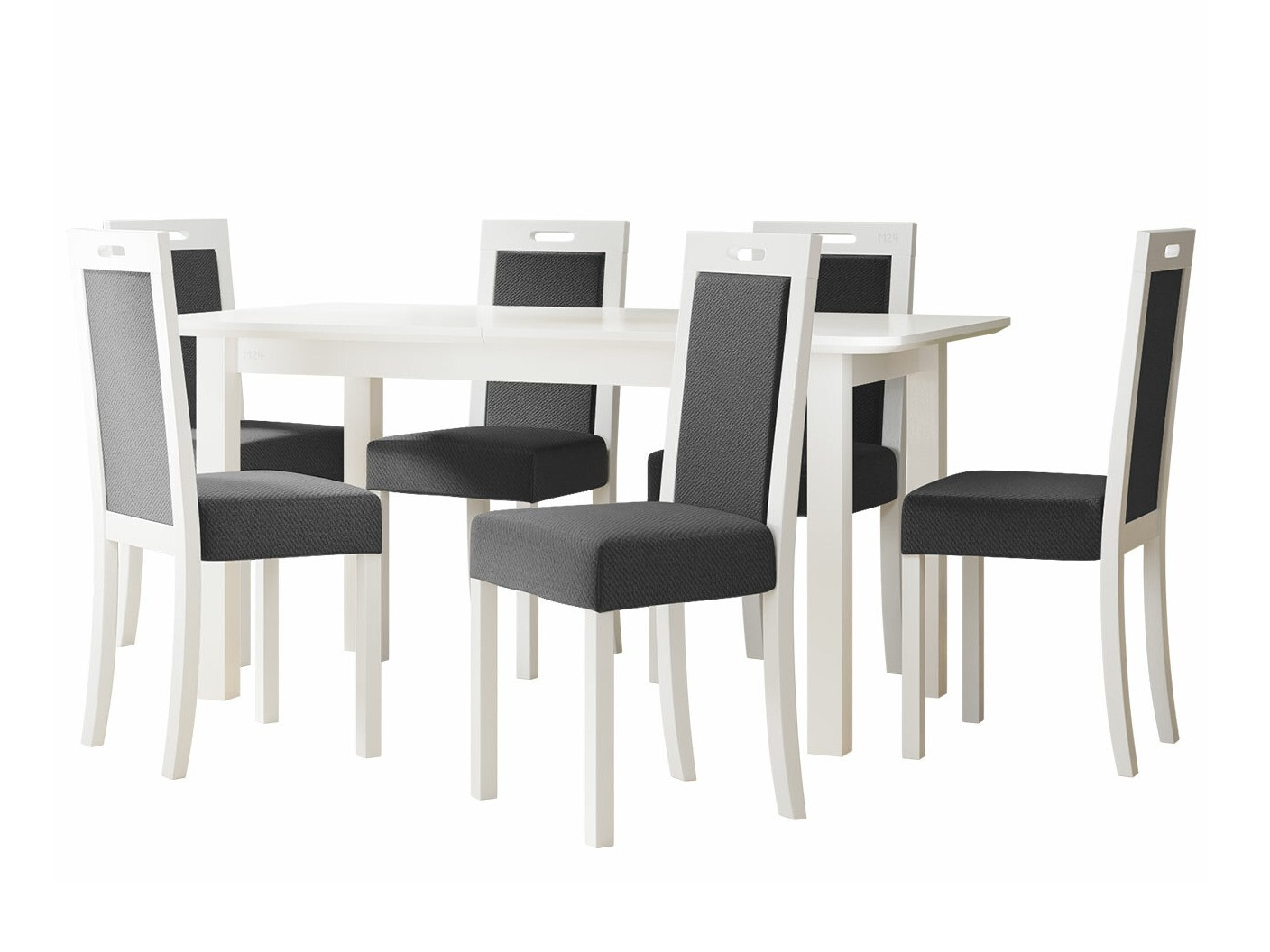 Conjunto de comedor Victorville 278 (Blanco)