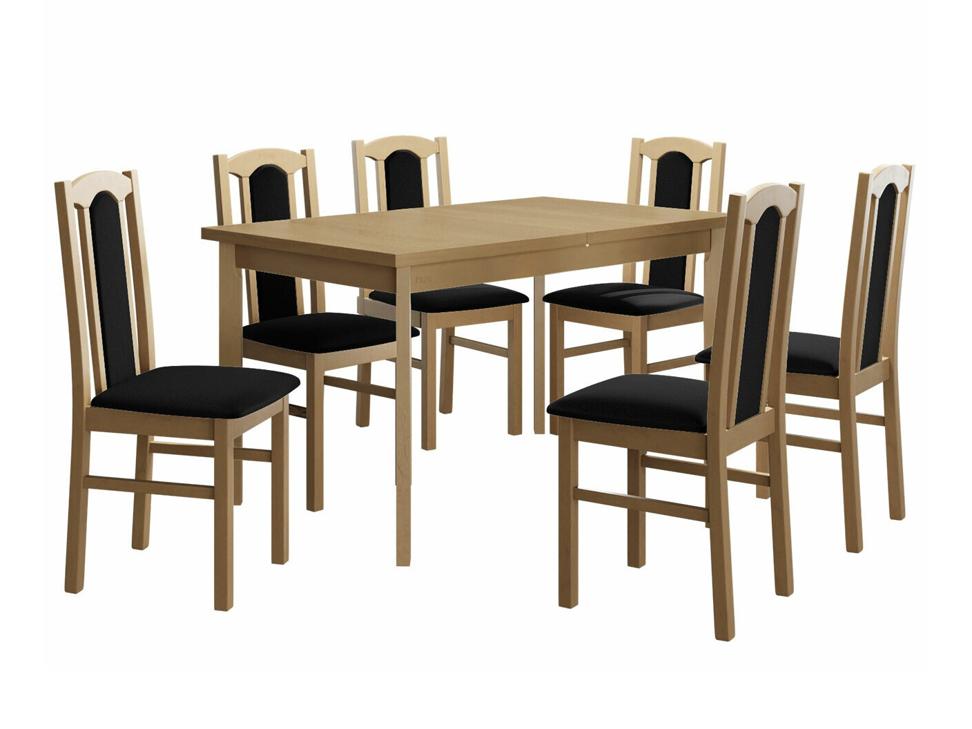 Conjunto de mesas y sillas para comedor Victorville 277 (Roble Sonoma)