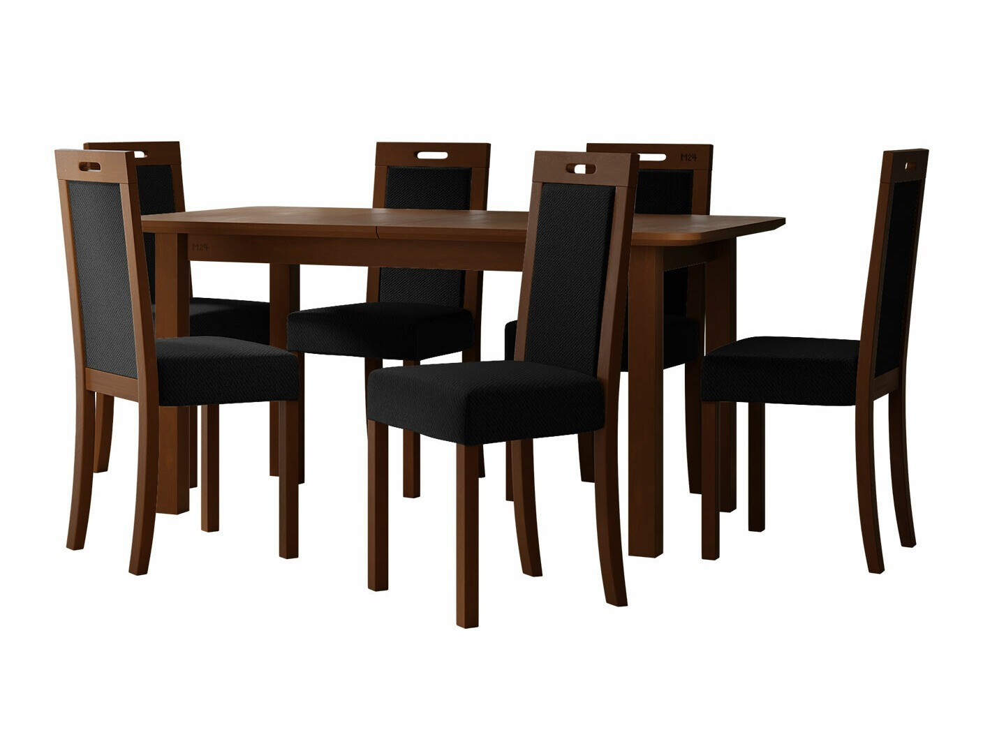 Conjunto de mesas y sillas para comedor Victorville 278 (Nuez)