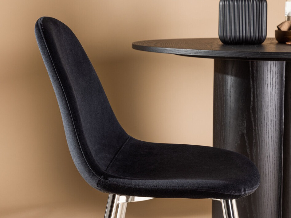 Silla Dallas 3820 (Negro + Plata)