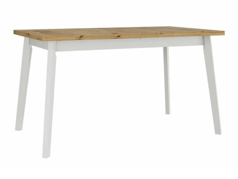 Conjunto de mesas y sillas para comedor Victorville 285 (Roble Artisan + Blanco)