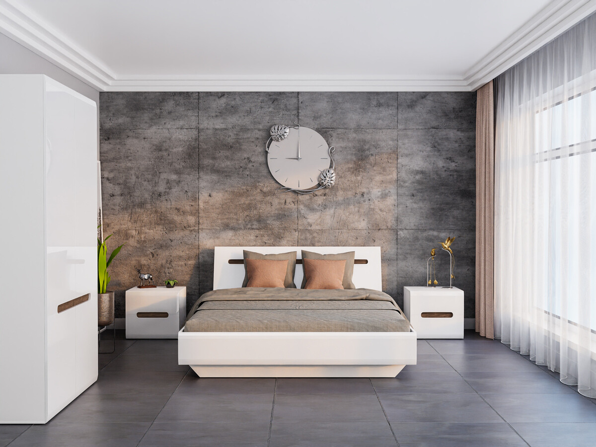 Conjunto de dormitorio Serveso 136