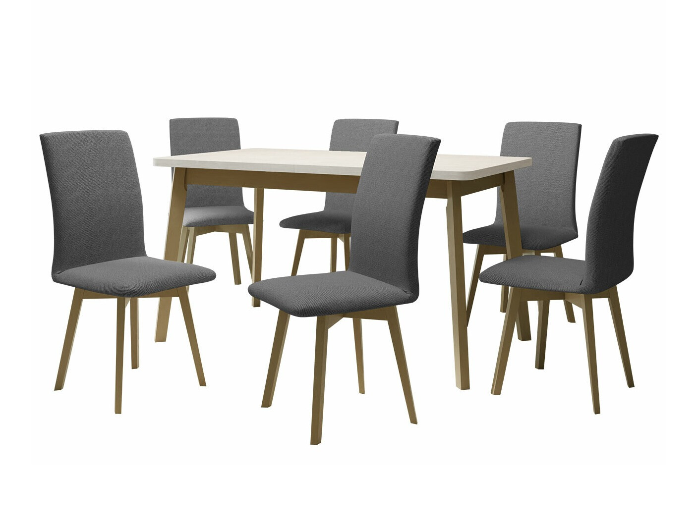 Conjunto de mesas y sillas para comedor Victorville 290 (Kronos 22)