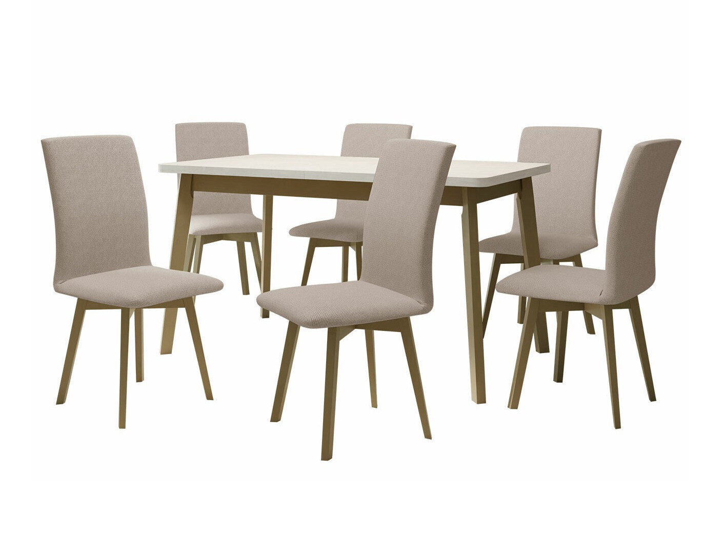 Conjunto de mesas y sillas para comedor Victorville 290 (Paros 2)