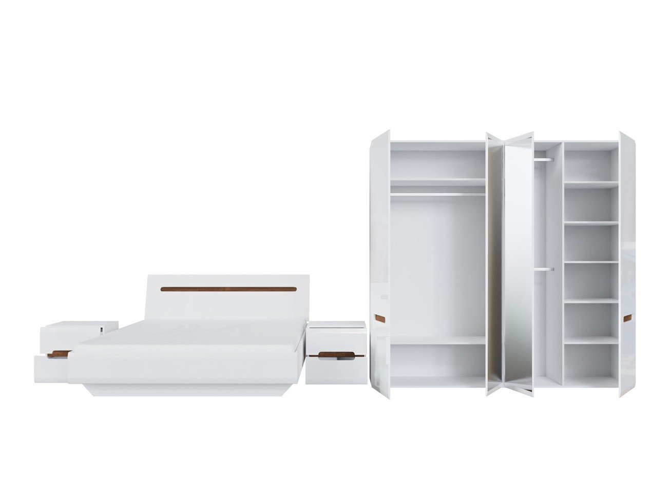 Conjunto de dormitorio Serveso 137