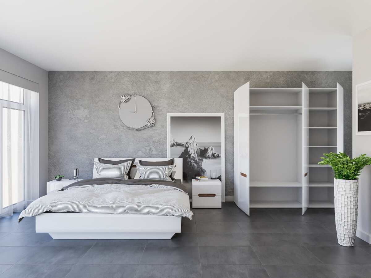 Conjunto de dormitorio Serveso 138