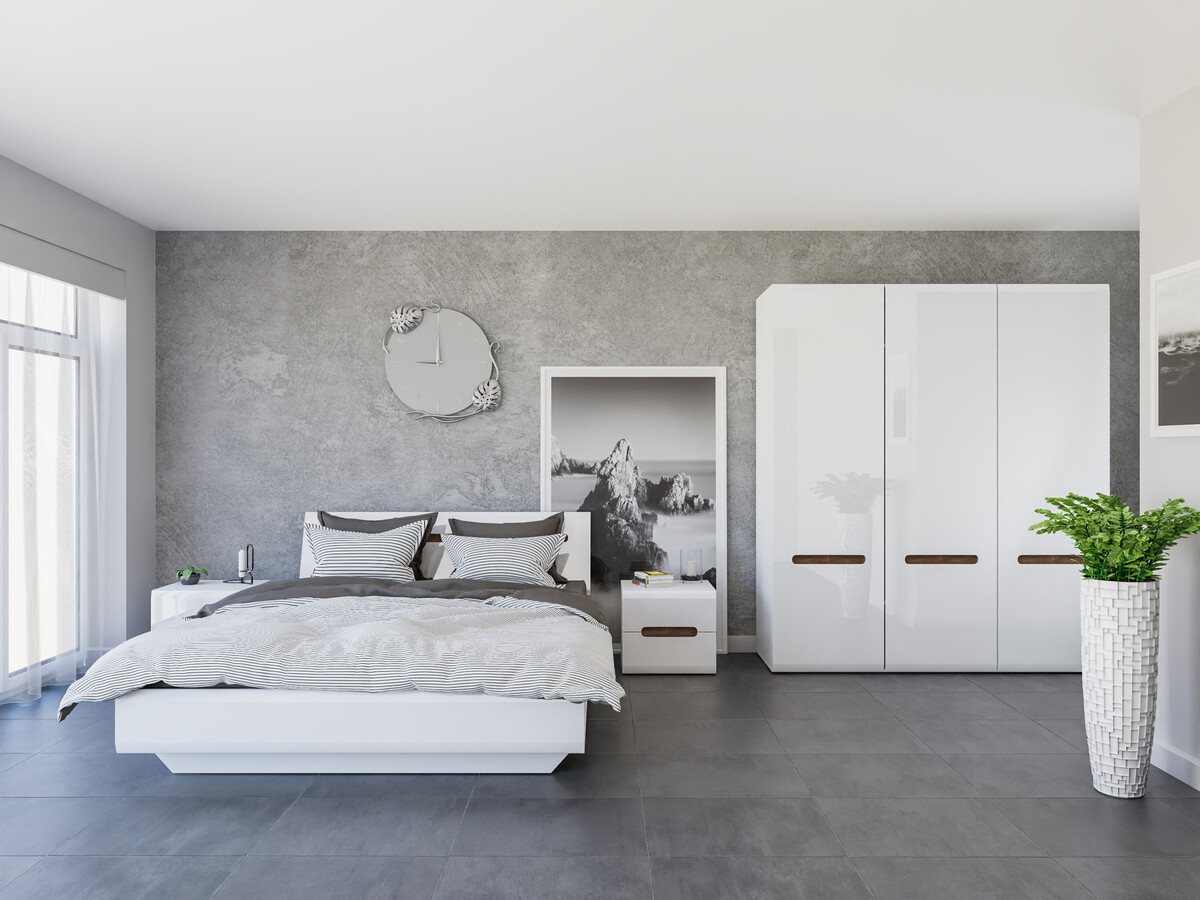 Conjunto de dormitorio Serveso 138