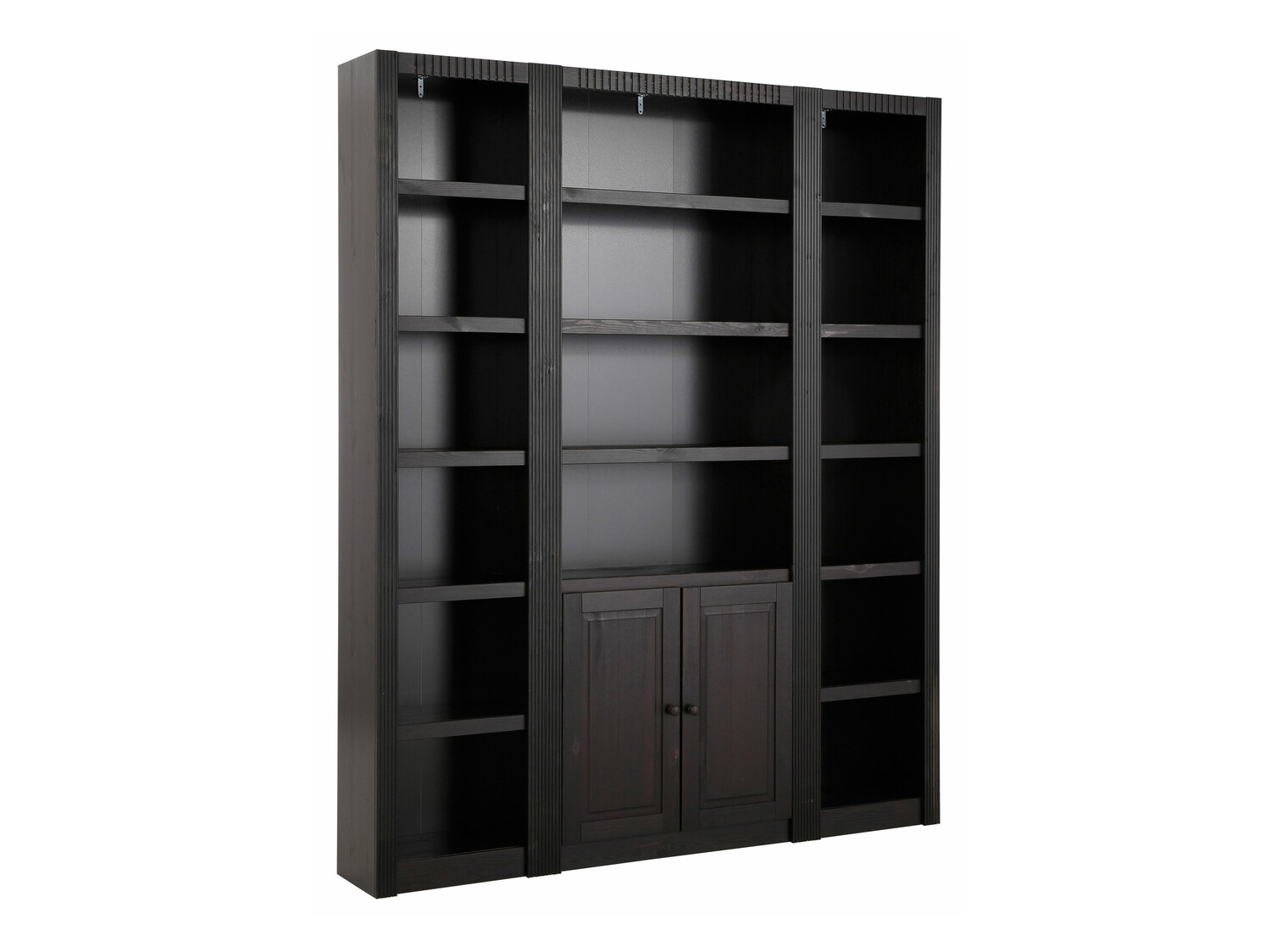 Conjunto de estantería Tulsa 584 (Marrón oscuro)