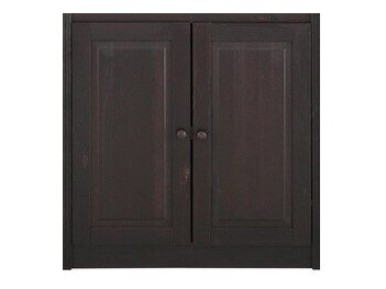 Conjunto de estantería Tulsa 584 (Marrón oscuro)