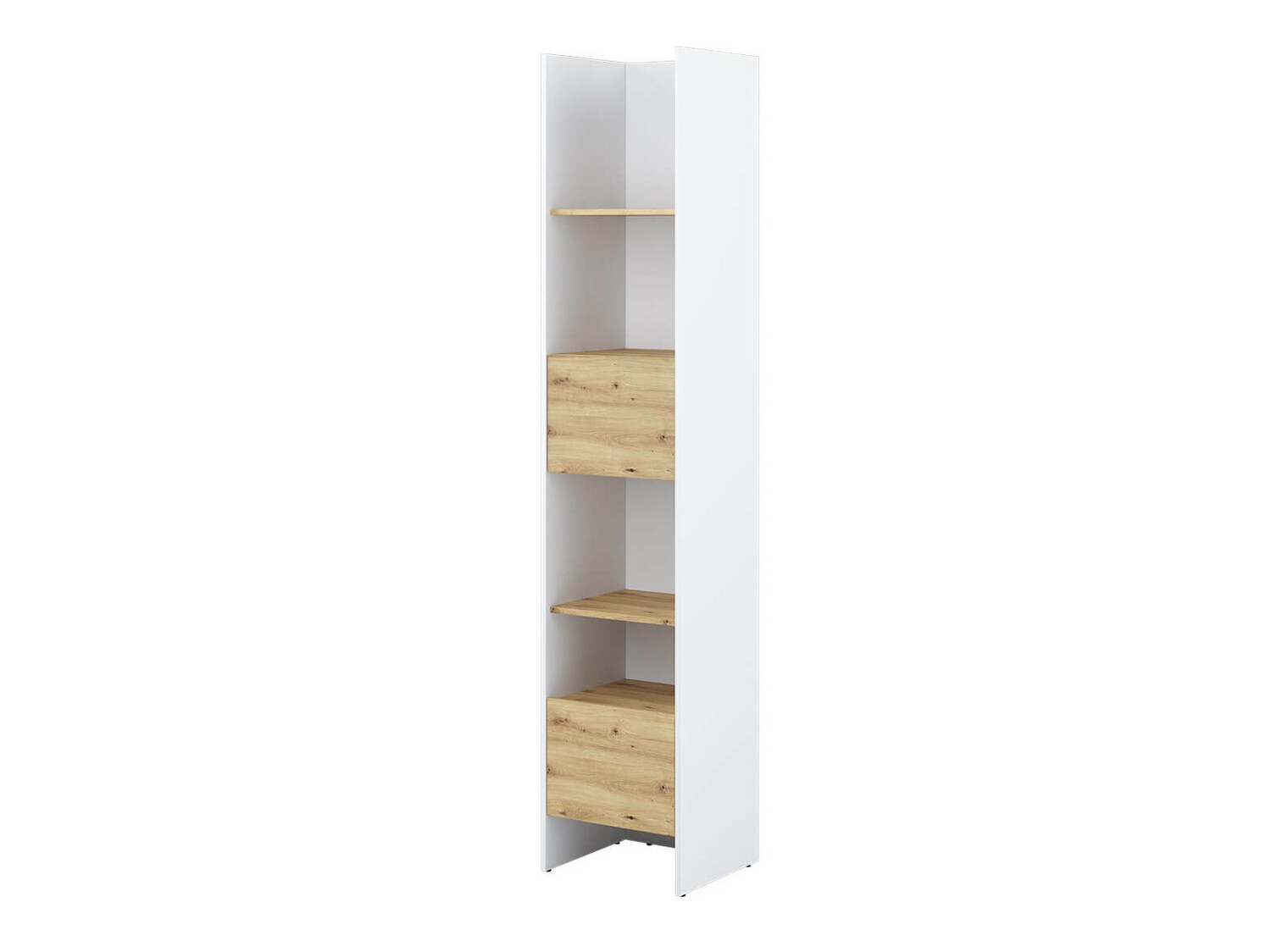 Estantería Concept Lenart VI (Blanco + Roble Artisan)