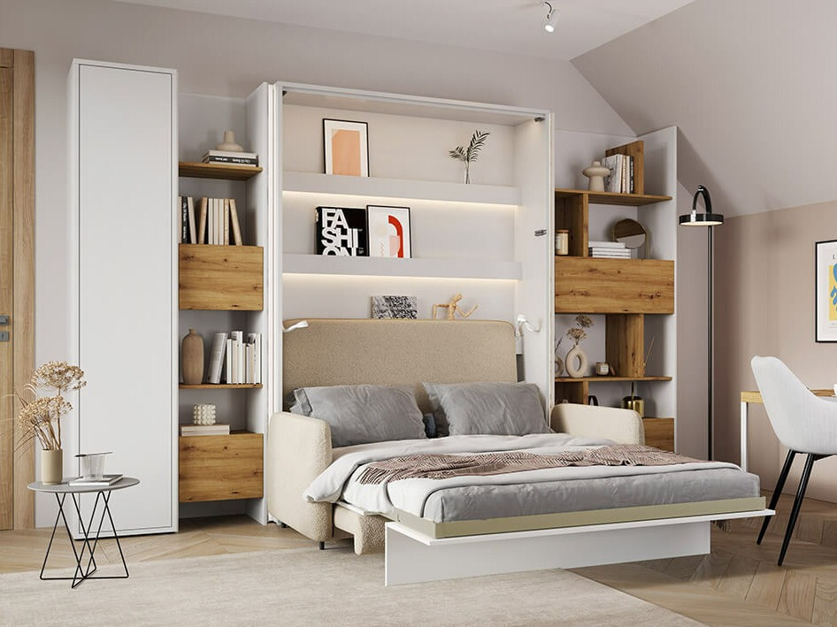 Estantería Concept Pro Lenart Levfere 145 (Blanco)