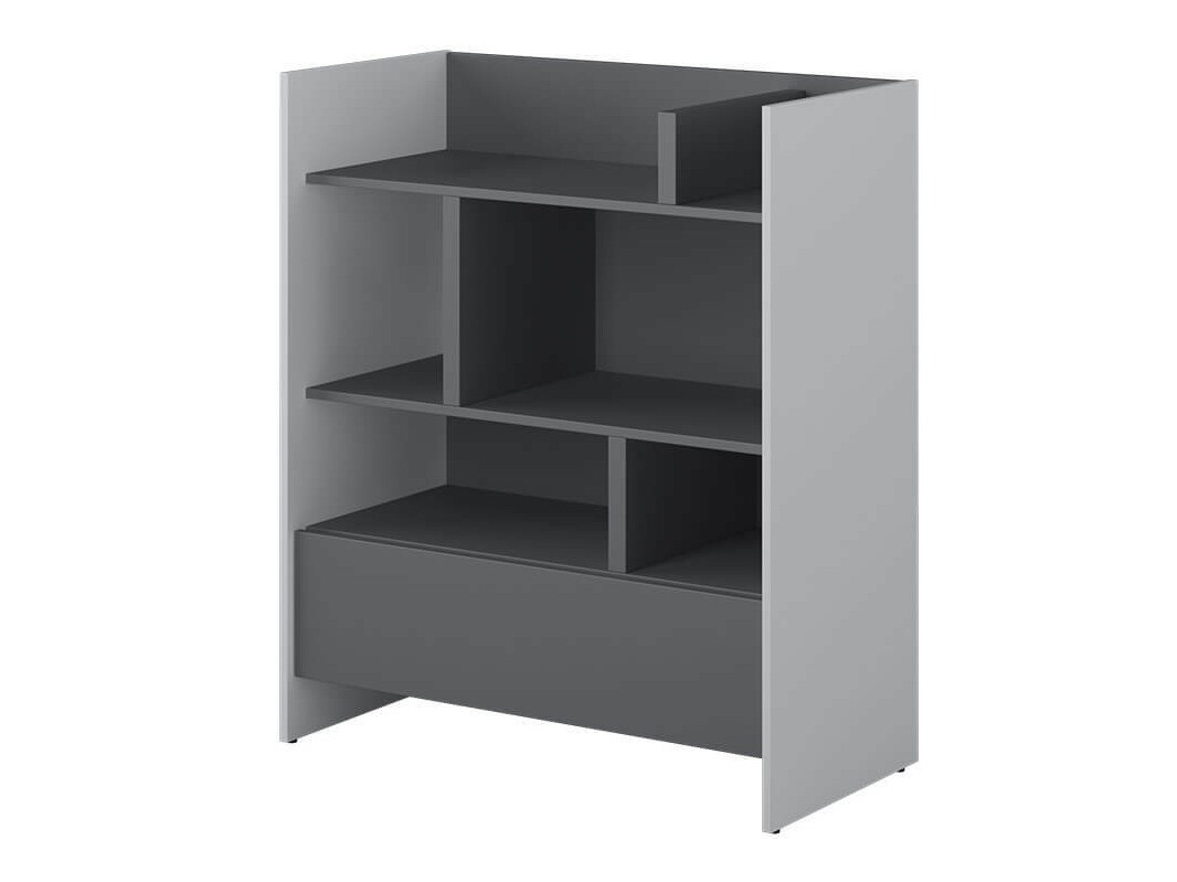 Estantería Concept Pro Lenart Levfere 149 (Gris + Grafito)